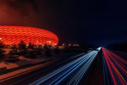 Silhouette eines Außenbahnspielers und ein Trikot auf einer Stadionbank bei Regen