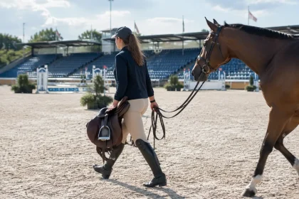Sophie Hinners einzige Frau im Weltmeisterteam der Springreiter